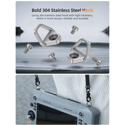 Cordón multiusos Sunnylife GS014 con hebilla de aluminio CNC (gris) — imagen 5