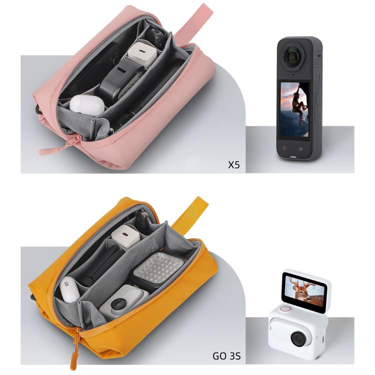 Bolso de mano, bolso de hombro, minibolso de viaje diario para DJI Osmo Pocket 3 (naranja) — imagen 6