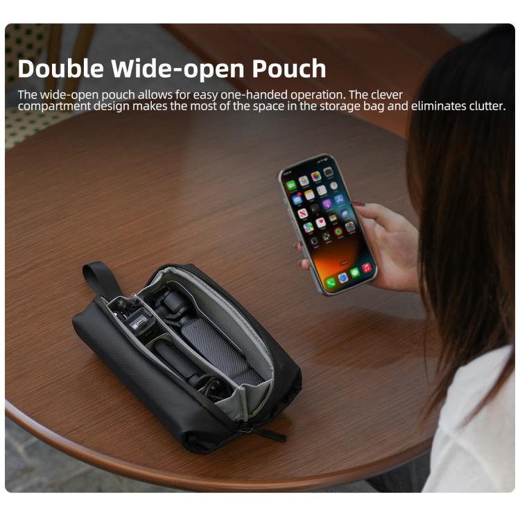 Bolso de mano, bolso de hombro, minibolso de viaje diario para DJI Osmo Pocket 3 (rosa) — imagen 10