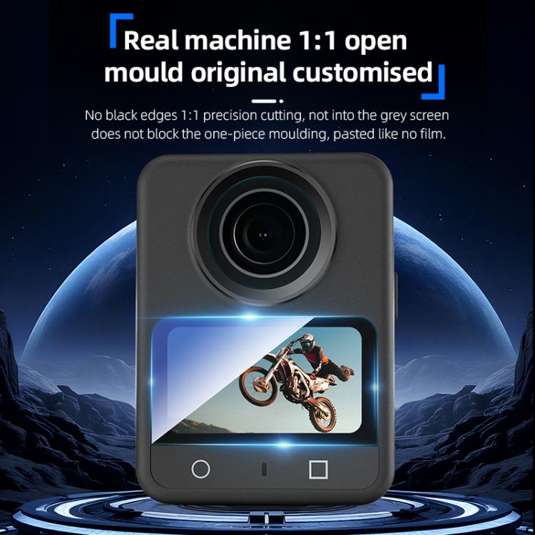 Películas de vidrio 2 templado transparentes para DJI Osmo 360 (HD) — imagen 6