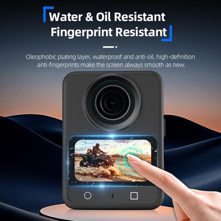 Películas de vidrio 2 templado transparentes para DJI Osmo 360 (HD) — imagen 9