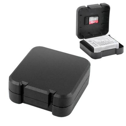 Batería Caja de almacenamiento de y tarjeta de memoria para DJI Osmo Action 5 (negra)
