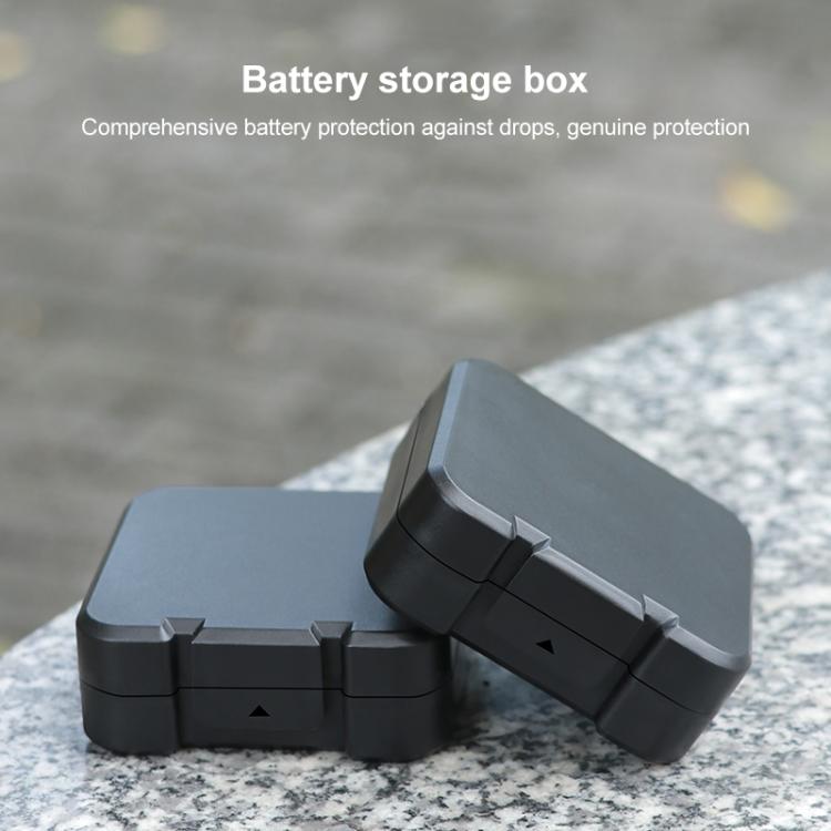 Batería Caja de almacenamiento de y tarjeta de memoria para DJI Osmo Action 5 (negra) — imagen 3