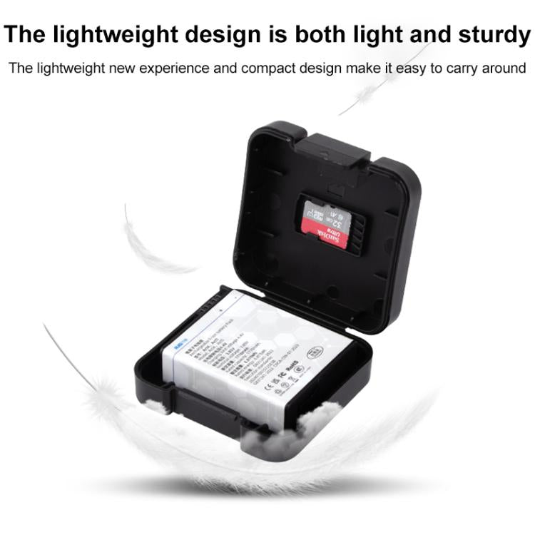 Batería Caja de almacenamiento de y tarjeta de memoria para DJI Osmo Action 5 (negra) — imagen 7
