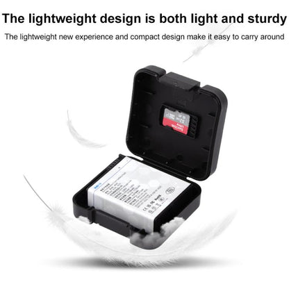 Batería Caja de almacenamiento de y tarjeta de memoria para DJI Osmo Action 5 (negra) — imagen 7