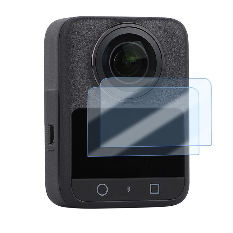 Protectores de pantalla 2 Sunnylife de vidrio templado para DJI Osmo 360 (transparentes)