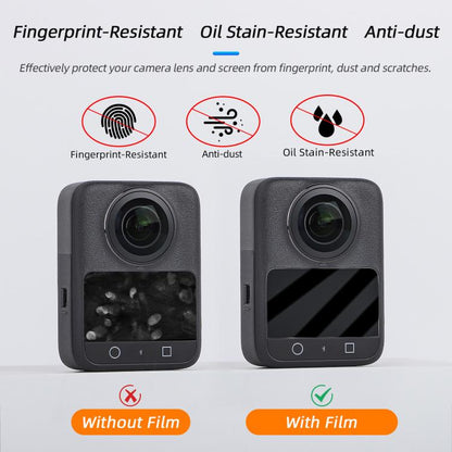 1 protector de pantalla Sunnylife de vidrio templado para DJI Osmo 360 (transparente) — imagen 8