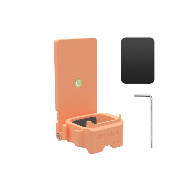 Adaptador de expansión multiinterfaz de montaje magnético Sunnylife 761V3 para DJI Osmo Pocket 3 (naranja)