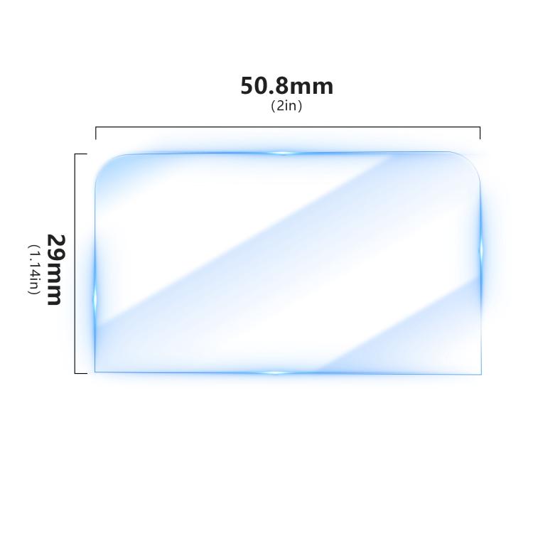 Película de vidrio templado a prueba de explosiones para DJI Osmo 360 (transparente) — imagen 11