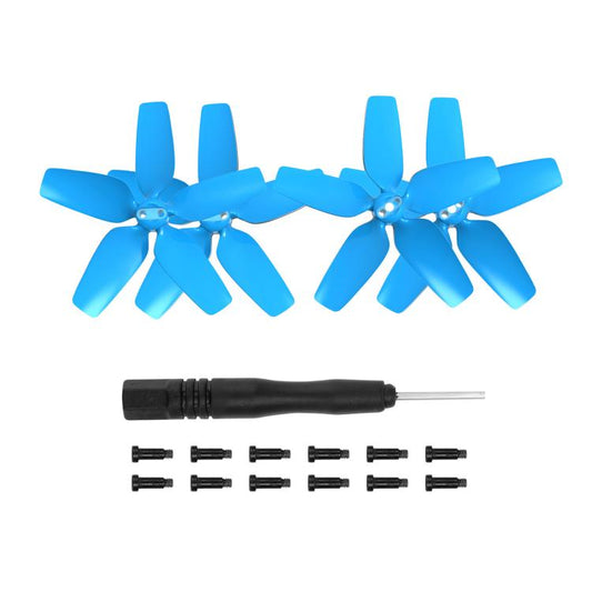 Hélices de colores, tipo: dos pares para DJI Avata (azules)