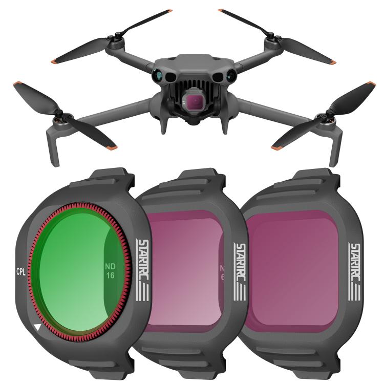 Filtro de lente de cámara STARTRC, filtro: 3 en 1 CPL ND16/64 para DJI Mini 5 Pro
