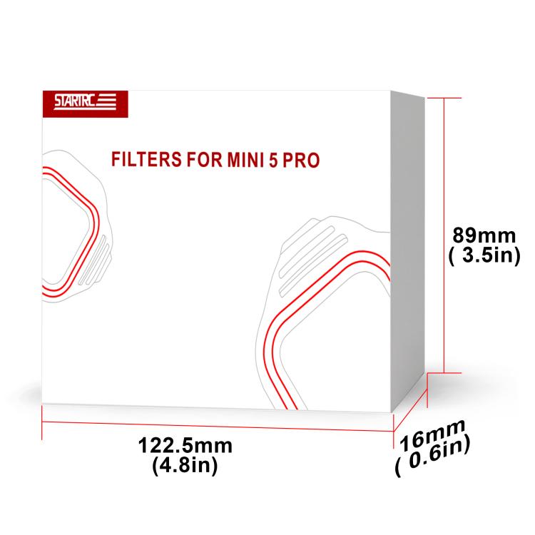 Filtro de lente de cámara STARTRC, filtro mixto 6 en 1 para DJI Mini 5 Pro — imagen 4