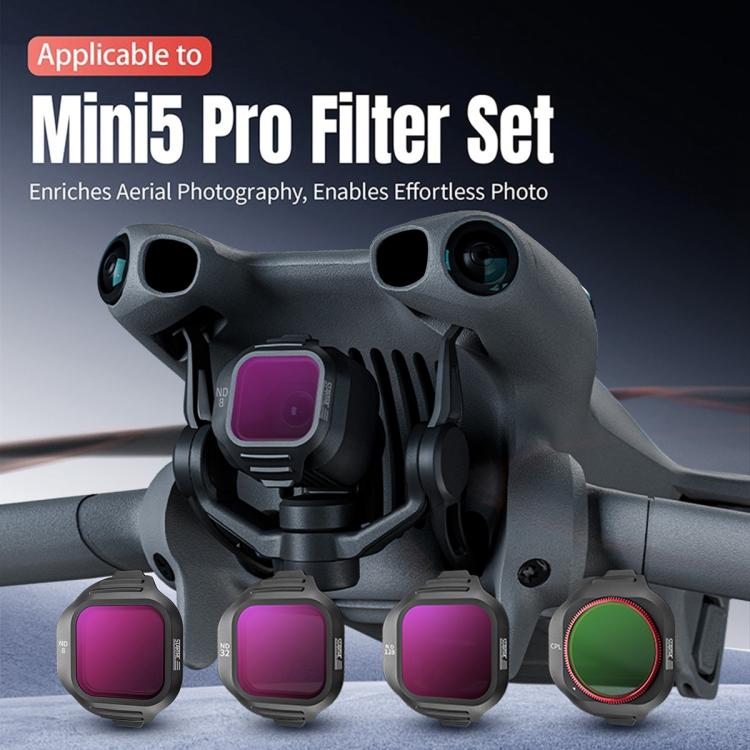 Filtro de lente de cámara STARTRC, filtro mixto 6 en 1 para DJI Mini 5 Pro — imagen 5