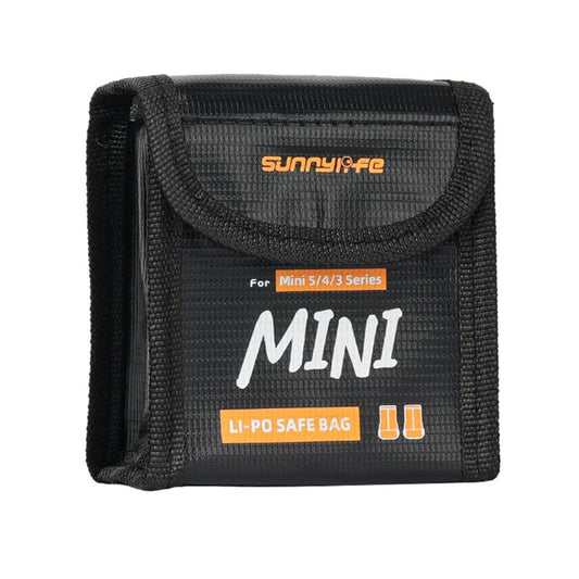Bolsa protectora a prueba de explosiones para baterías Sunnylife de la serie /4/3 para DJI Mini 5 (para 2 baterías)