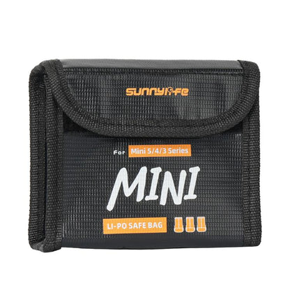 Bolsa protectora a prueba de explosiones para baterías de litio de 3 piezas para DJI Mini 5