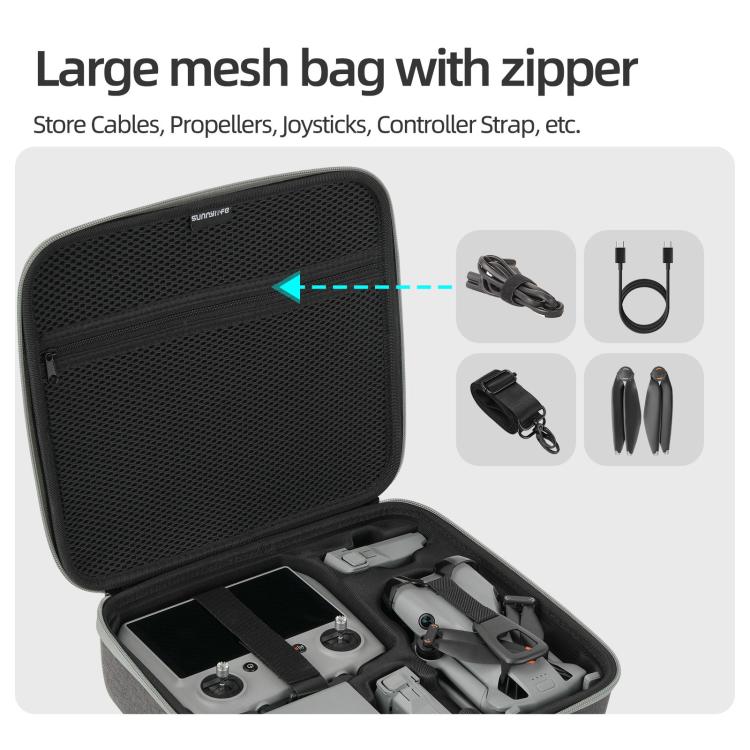 Bolsa de viaje rígida Sunnylife para baterías para DJI Mini 5 Pro — imagen 6