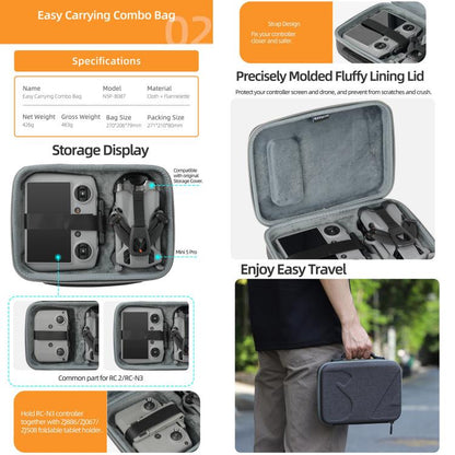 Bolsa rígida de viaje Sunnylife para DJI Mini 5 Pro — imagen 8
