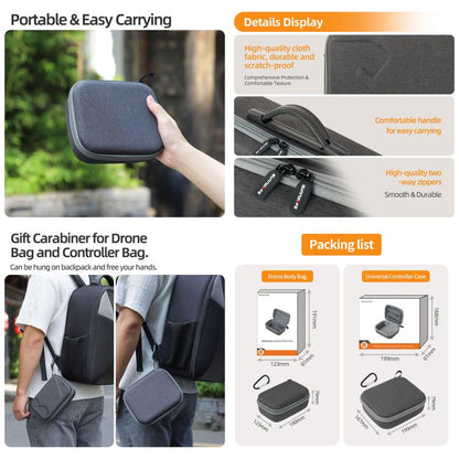 Bolsa de viaje rígida Sunnylife para baterías para DJI Mini 5 Pro — imagen 11