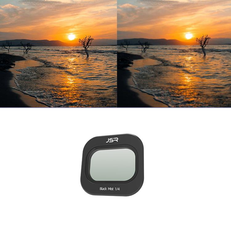 Filtro de lente para cámara de dron JSR KB Serie, filtro: niebla negra 1/4 para DJI Mini 5 Pro