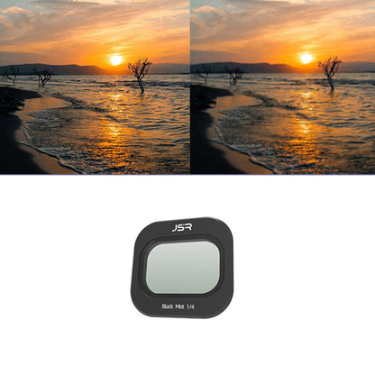 Filtro de lente para cámara de dron JSR KB Serie, filtro: niebla negra 1/4 para DJI Mini 5 Pro