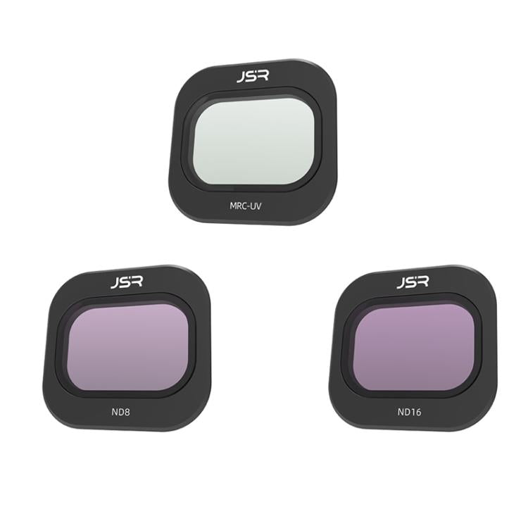 Filtro de lente para cámara de dron JSR KB Serie, filtro: 3 en 1 UV ND8/16 para DJI Mini 5 Pro