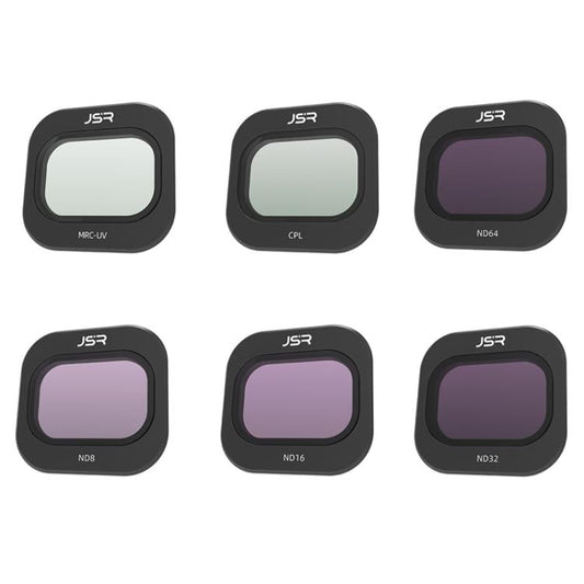 Filtro de lente para cámara de dron JSR KB Serie, filtro: 6 en 1 ND8-64 UV CPL para DJI Mini 5 Pro