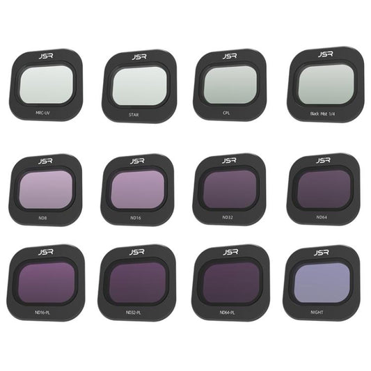 Filtro de lente para cámara de dron JSR KB Serie, filtro: filtro mixto 12 en 1 para DJI Mini 5 Pro