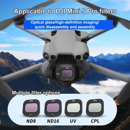 Filtro de lente para cámara de dron JSR KB Serie, filtro ND64 para DJI Mini 5 Pro — imagen 3