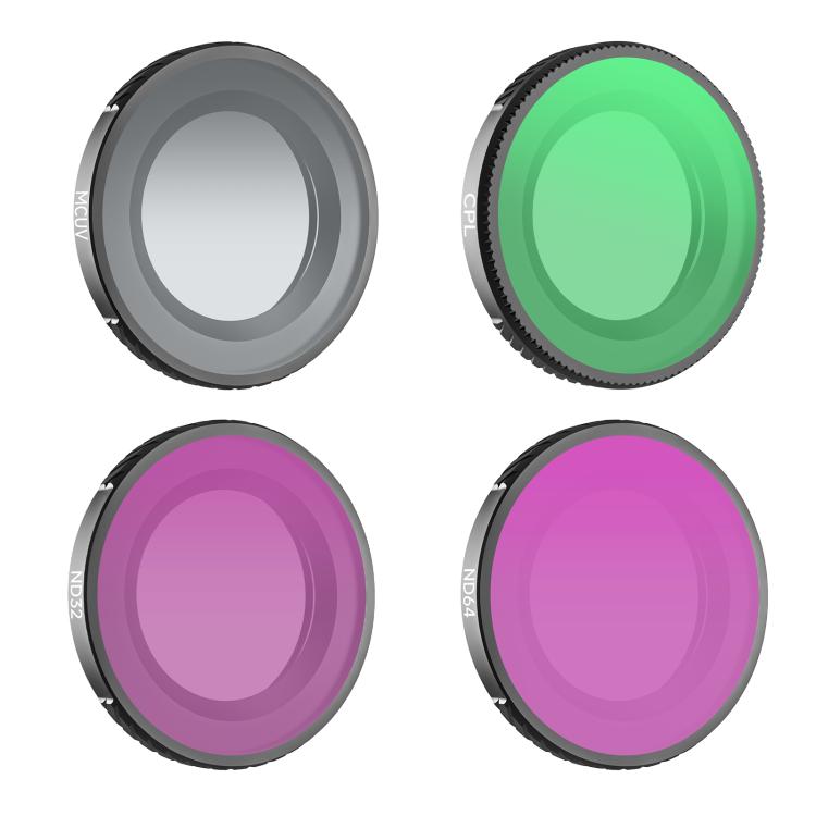 Filtro de lente para cámara Osmo Nano Sunnylife, filtro mixto 4 en 1 para DJI Osmo