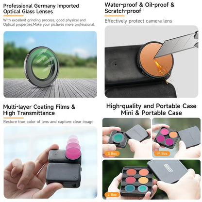 Filtro de lente para cámara Osmo Nano Sunnylife, filtro ND8 para DJI Osmo — imagen 4
