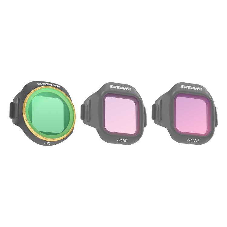 Filtro de lente para cámara Sunnylife, filtro mixto 3 en 1 para DJI Mini 5 Pro