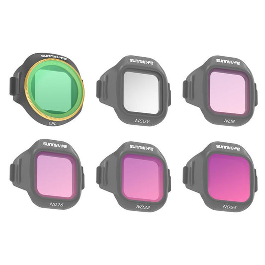 Filtro de lente para cámara Sunnylife, filtro mixto 6 en 1 para DJI Mini 5 Pro