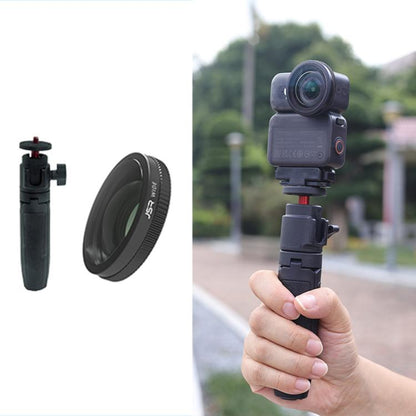 Filtro de lente, filtro: lente gran angular + mini trípode para DJI Mini