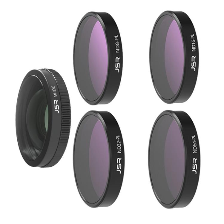 Filtro de lente Osmo Nano JSR, filtro 5 en 1 gran angular ND8/16/32/64PL para DJI Osmo