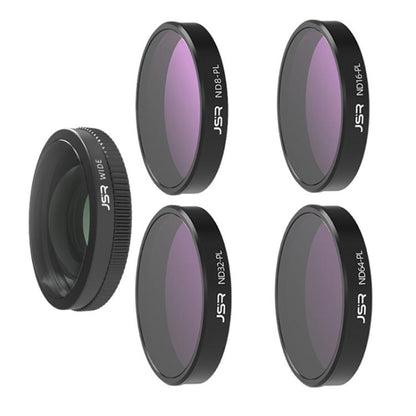 Filtro de lente Osmo Nano JSR, filtro 5 en 1 gran angular ND8/16/32/64PL para DJI Osmo
