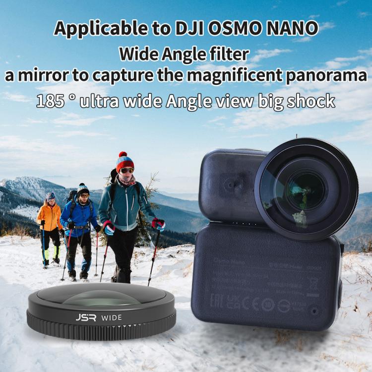 Filtro de lente Osmo Nano JSR, filtro 4 en 1 ancho ND8/16/32 para DJI Osmo — imagen 3
