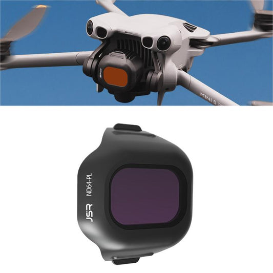 Filtro de lente de cámara para dron JSR CB Serie con clip, filtro: ND64PL para DJI Mini 5 Pro