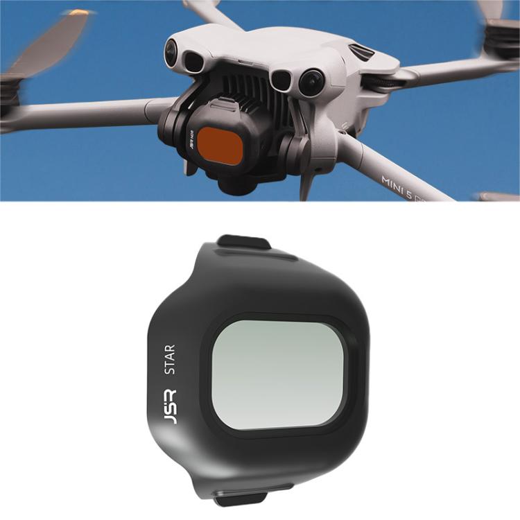 Filtro de lente de cámara para dron JSR CB Serie con clip, Filtro: ESTRELLA para DJI Mini 5 Pro