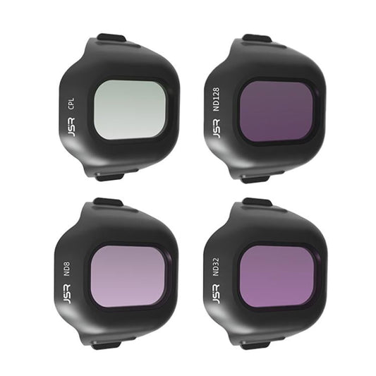 Filtro de lente de cámara para dron JSR CB Serie con clip, filtro: 4 en 1 CPL ND8/32/128 para DJI Mini 5 Pro