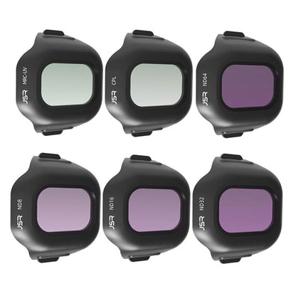 Filtro de lente de cámara para dron JSR CB Serie con clip, filtro 6 en 1 ND8-64 UV CPL para DJI Mini 5 Pro