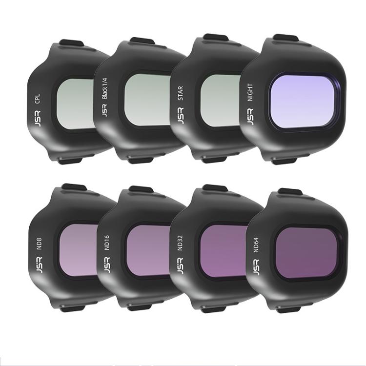 Filtro de lente de cámara para dron JSR CB Serie con clip, filtro mixto 8 en 1 para DJI Mini 5 Pro