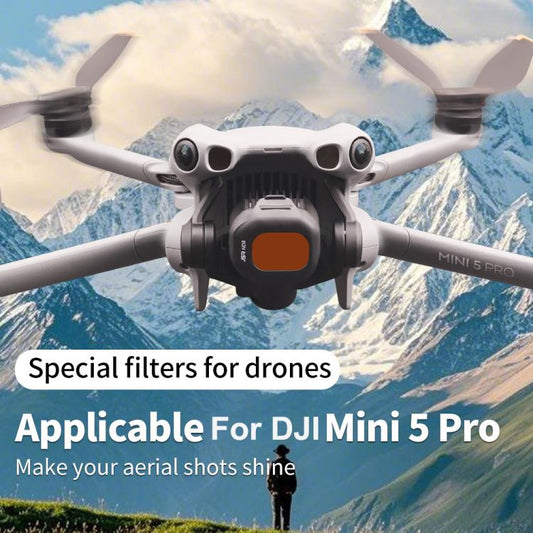 Filtro de lente de cámara para dron JSR CB Serie con clip, filtro: ND256 para DJI Mini 5 Pro — imagen 2