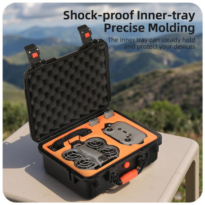 Estuche rígido de viaje impermeable y a prueba de golpes Sunnylife, Tipo: Fly More Combo para DJI Neo (Negro) — imagen 8
