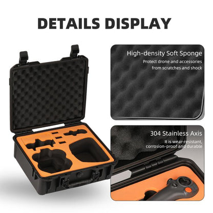 Estuche rígido de viaje impermeable y a prueba de golpes Sunnylife, Tipo: Motion Fly More Combo para DJI Neo (Negro) — image…