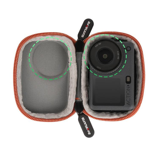 Estuche de almacenamiento portátil Sunnylife para DJI Osmo Action 6 (naranja) — imagen 2