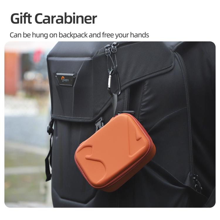 Estuche de almacenamiento portátil Sunnylife para DJI Osmo Action 6 (naranja) — imagen 7