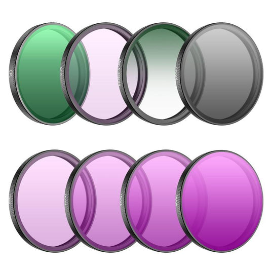 Filtro de lente para cámara Sunnylife, filtro mixto 8 en 1 para DJI Osmo Action 6