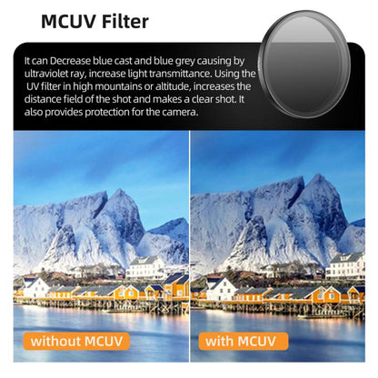 Filtro de lente para cámara Sunnylife, filtro: MCUV para DJI Osmo Action 6 — imagen 11