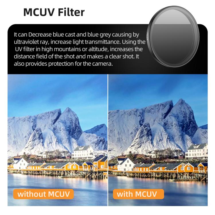 Filtro de lente para cámara Sunnylife, filtro mixto 4 en 1 para DJI Osmo Action 6 — imagen 11