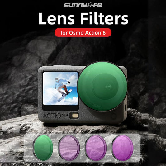 Filtro de lente para cámara Sunnylife, filtro ND32 para DJI Osmo Action 6 — imagen 2